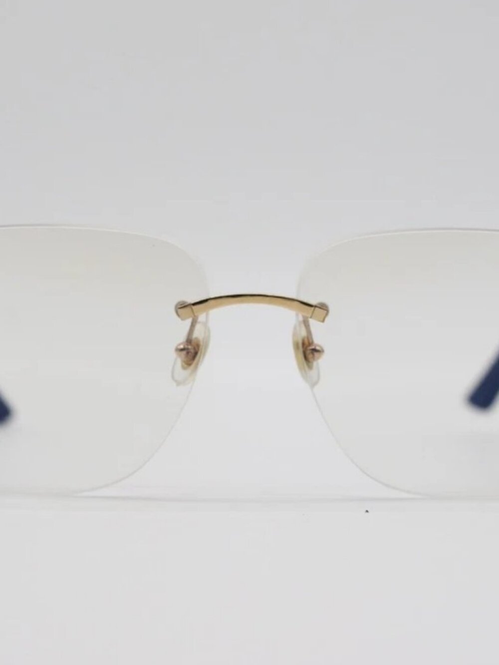 Cartier C11D38E0 16 135MM Sunglasses Black Frame Clear Lens